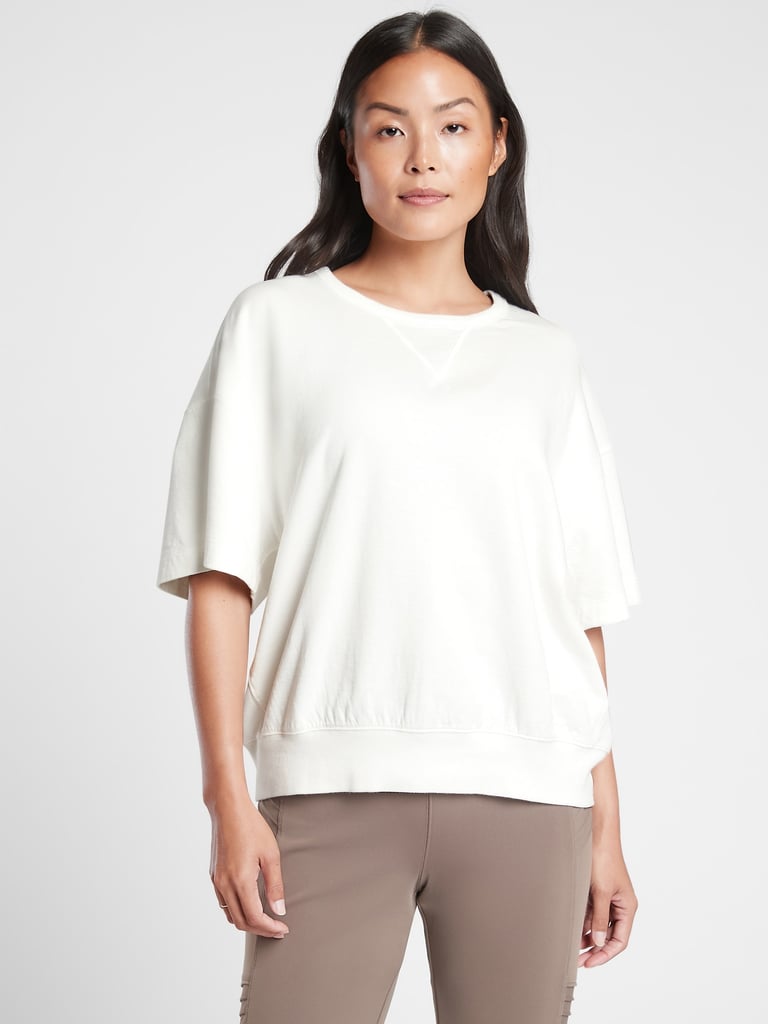 Athleta Modern Sundown Sweatshirt Tee