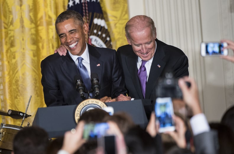 Biden and Obama Can't Help but Laugh When They're Together