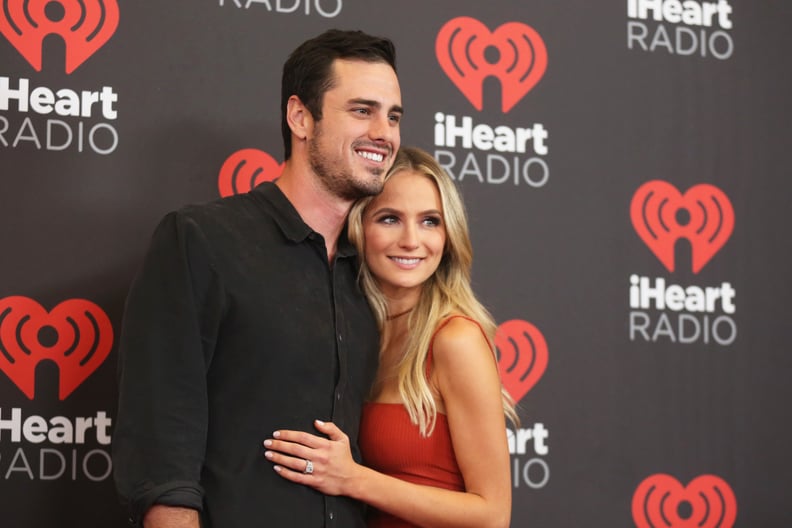 LAS VEGAS, NV - SEPTEMBER 23:  TV personalities Ben Higgins (L) and Lauren Bushnell attend the 2016 iHeartRadio Music Festival at T-Mobile Arena on September 23, 2016 in Las Vegas, Nevada.  (Photo by Isaac Brekken/Getty Images for iHeartMedia)