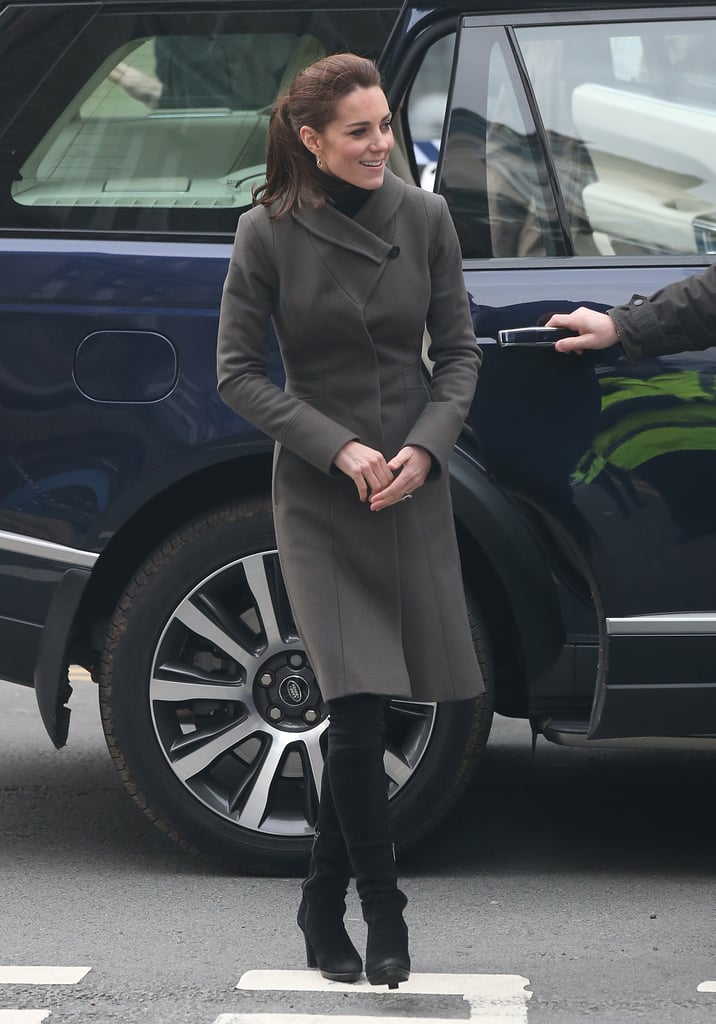 Kate Middleton in Reiss Angel Coat November 2015