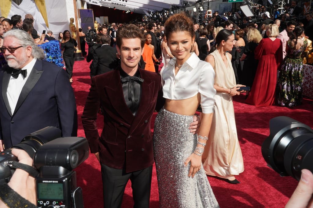 "Spider-Man: No Way Home" Costars Zendaya and Andrew Garfield at the 2022 Oscars