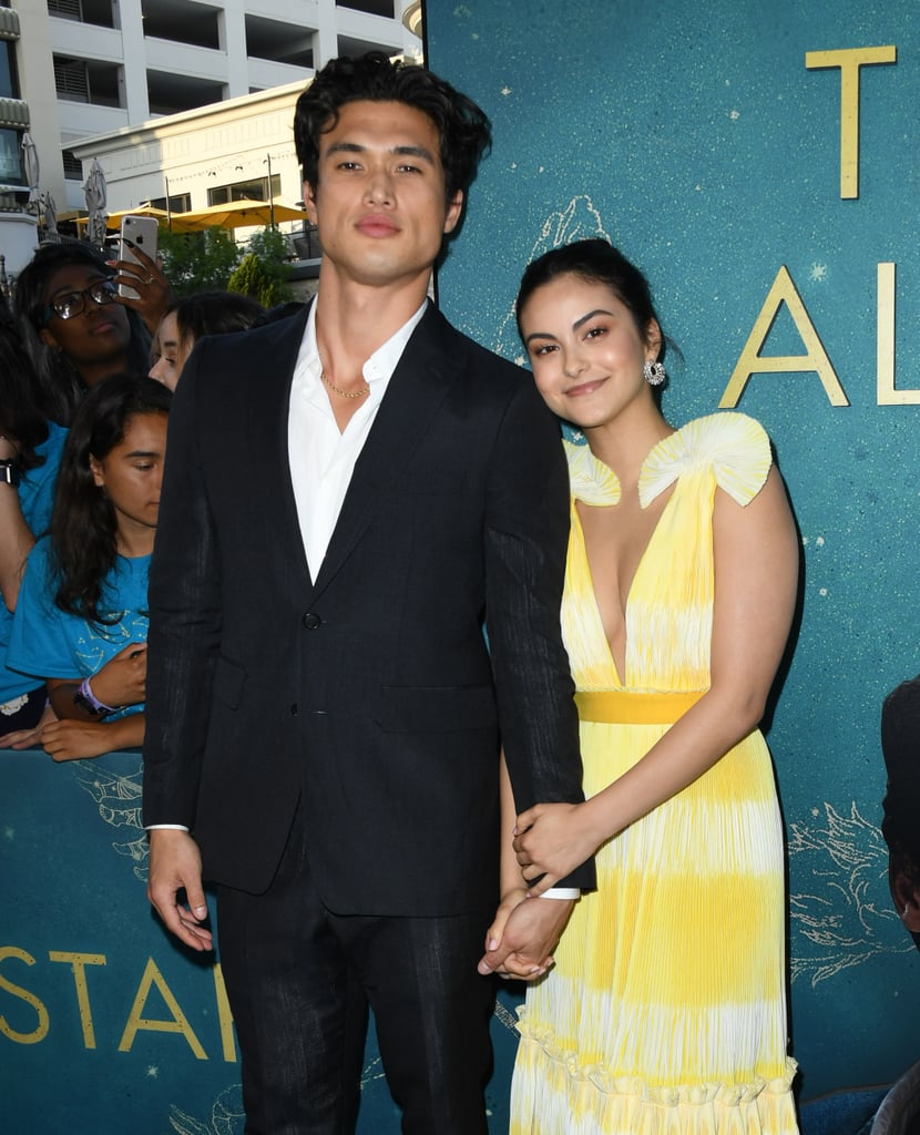 Camila Mendes and Charles Melton at The Sun Is Also a Star