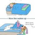 Mom's Comics Perfectly Sum Up the Nightmare That Is Bedtime With Kids