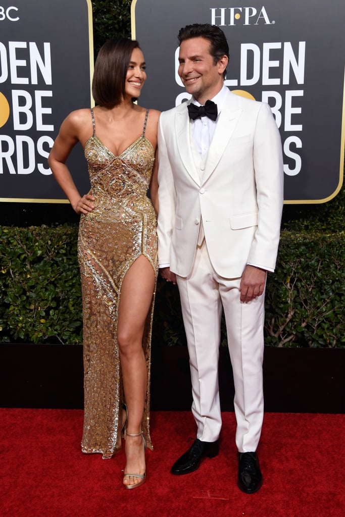 Bradley Cooper and Irina Shayk at the 2019 Golden Globes