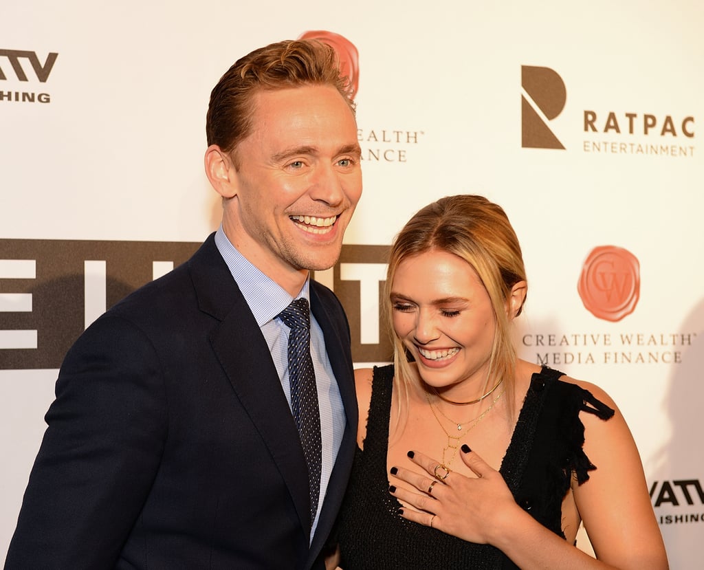 Elizabeth Olsen Tom Hiddleston Red Carpet October 2015