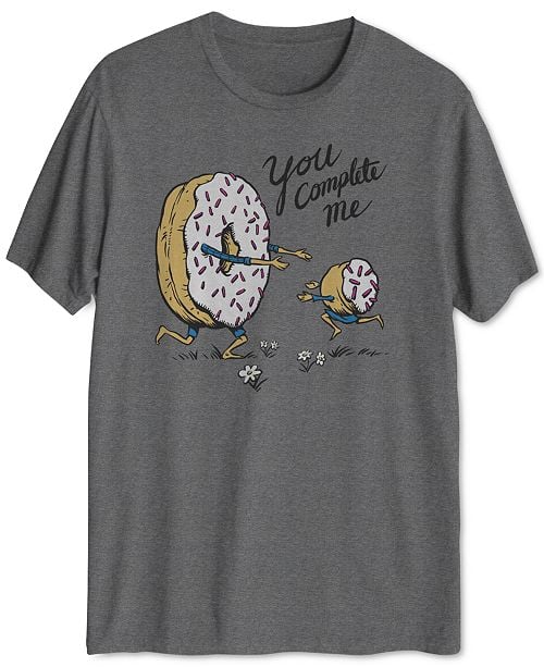 Hybrid Men's Donut Love Graphic T-Shirt