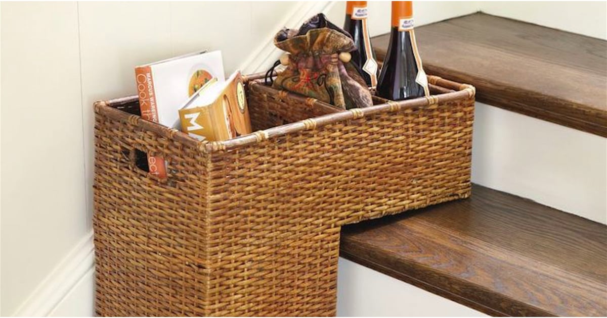 Stair Baskets For Storage POPSUGAR Home
