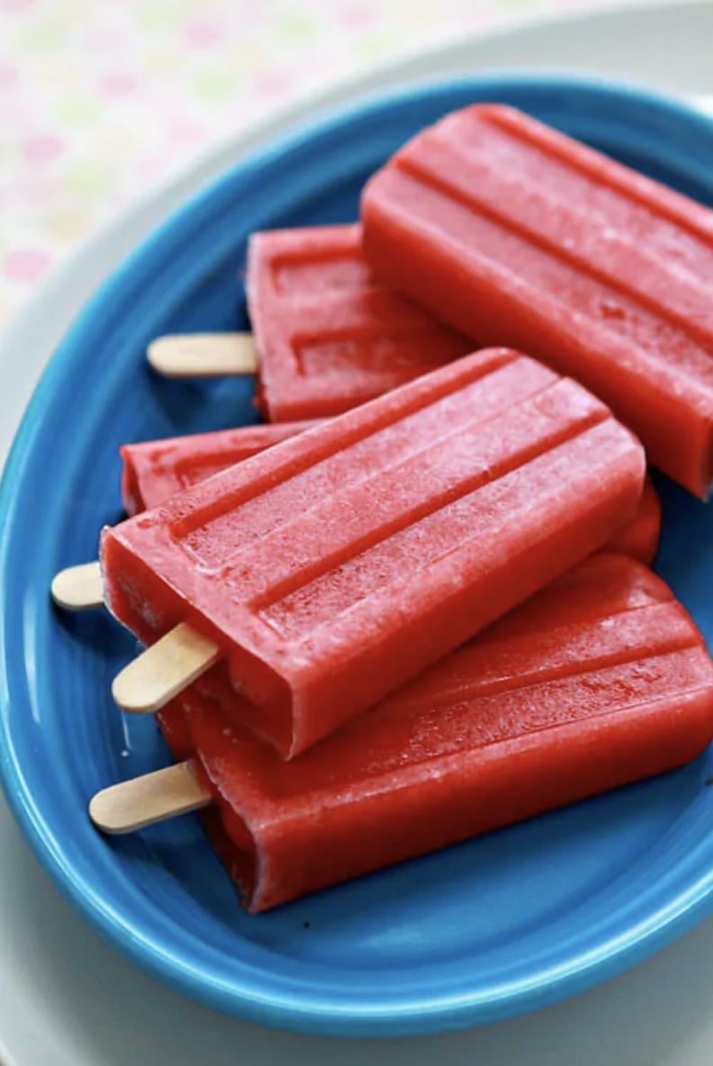 Fruit Punch Popsicles With Coconut Water