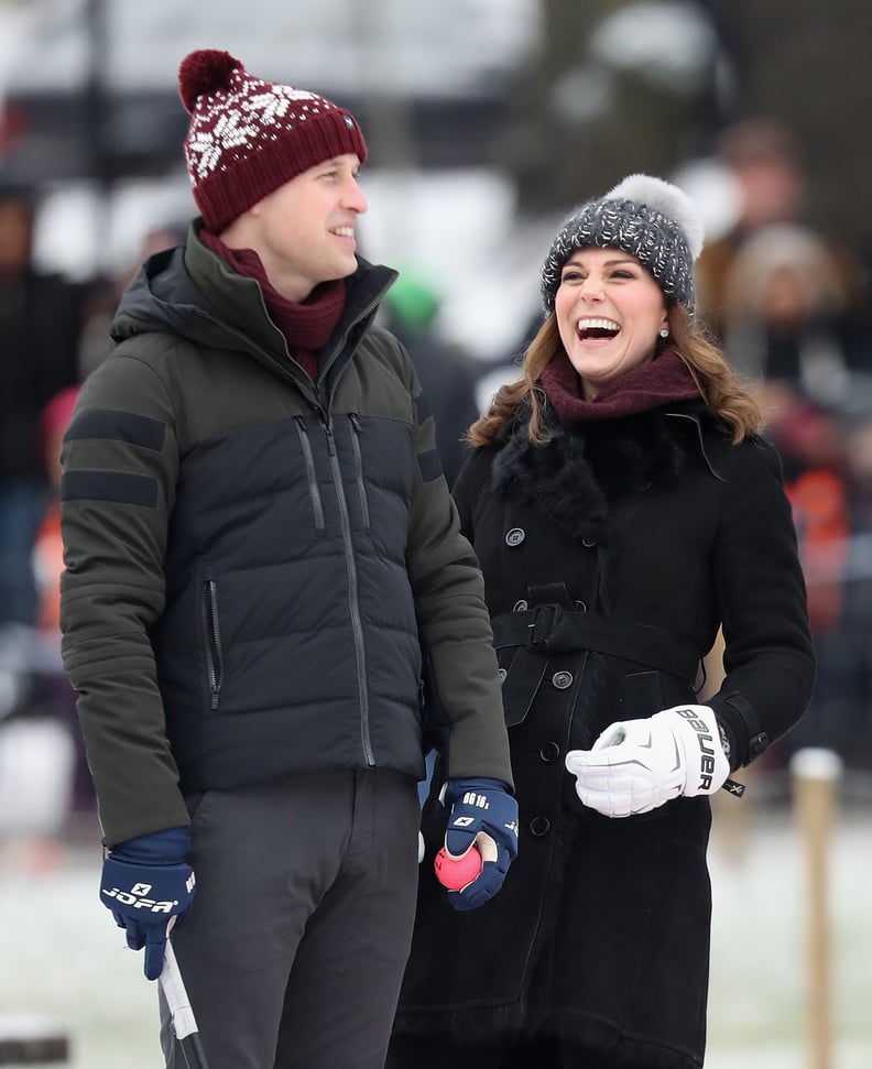 William and Kate Hit the Ice in Sweden