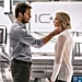 Chris Pratt and Jennifer Lawrence Talk About Passengers Kiss
