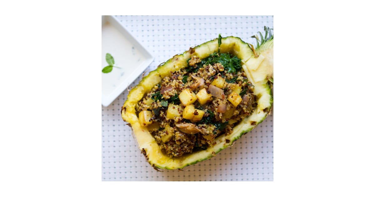 Vegan Pineapple Quinoa Bowl Healthy Pineapple Recipes POPSUGAR
