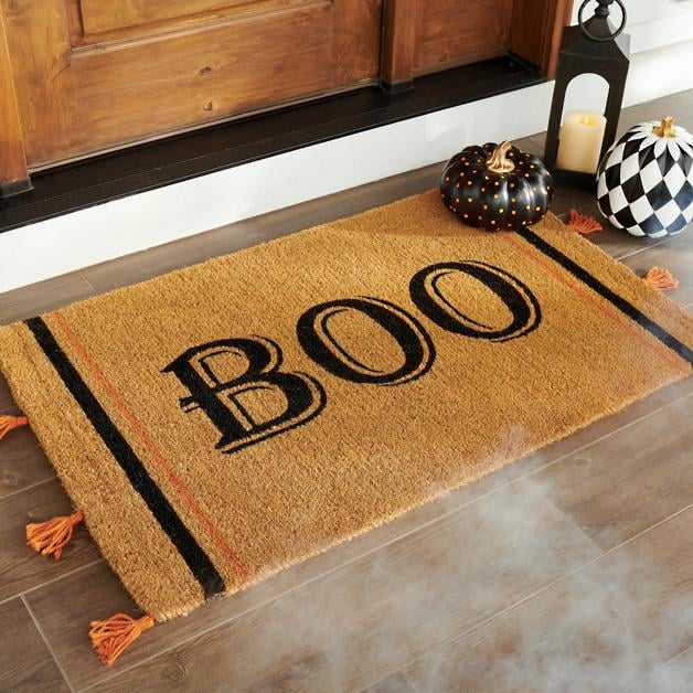 Farmhouse Boo Coir Door Mat