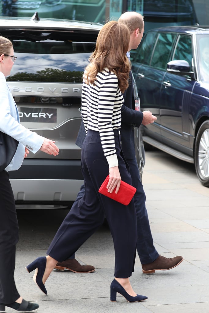 Kate Middleton Striped Shirt May 2019