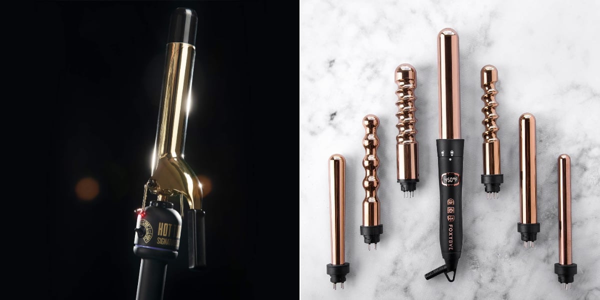 Rose gold 7 shop in 1 curling wand