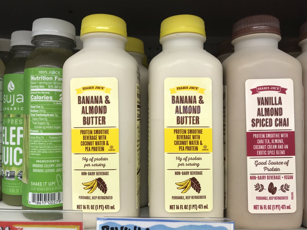 Trader Joe S Banana And Almond Butter Protein Smoothie 3 Best New Trader Joe S Products 2019