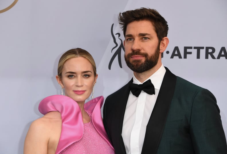 Emily Blunt and John Krasinski at the SAG Awards