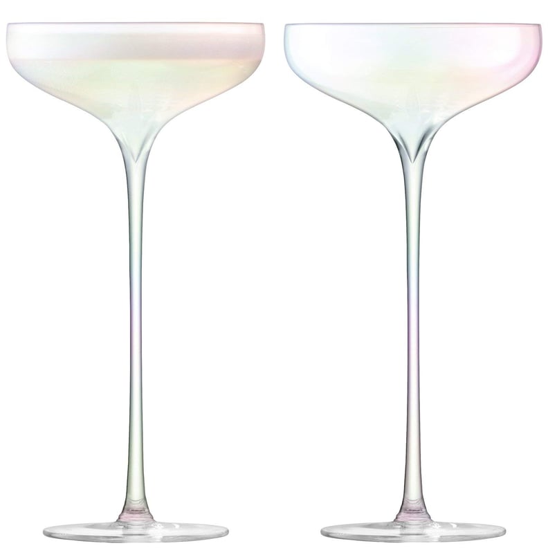 LSA International Mother of Pearl Celebrate Champagne Saucer
