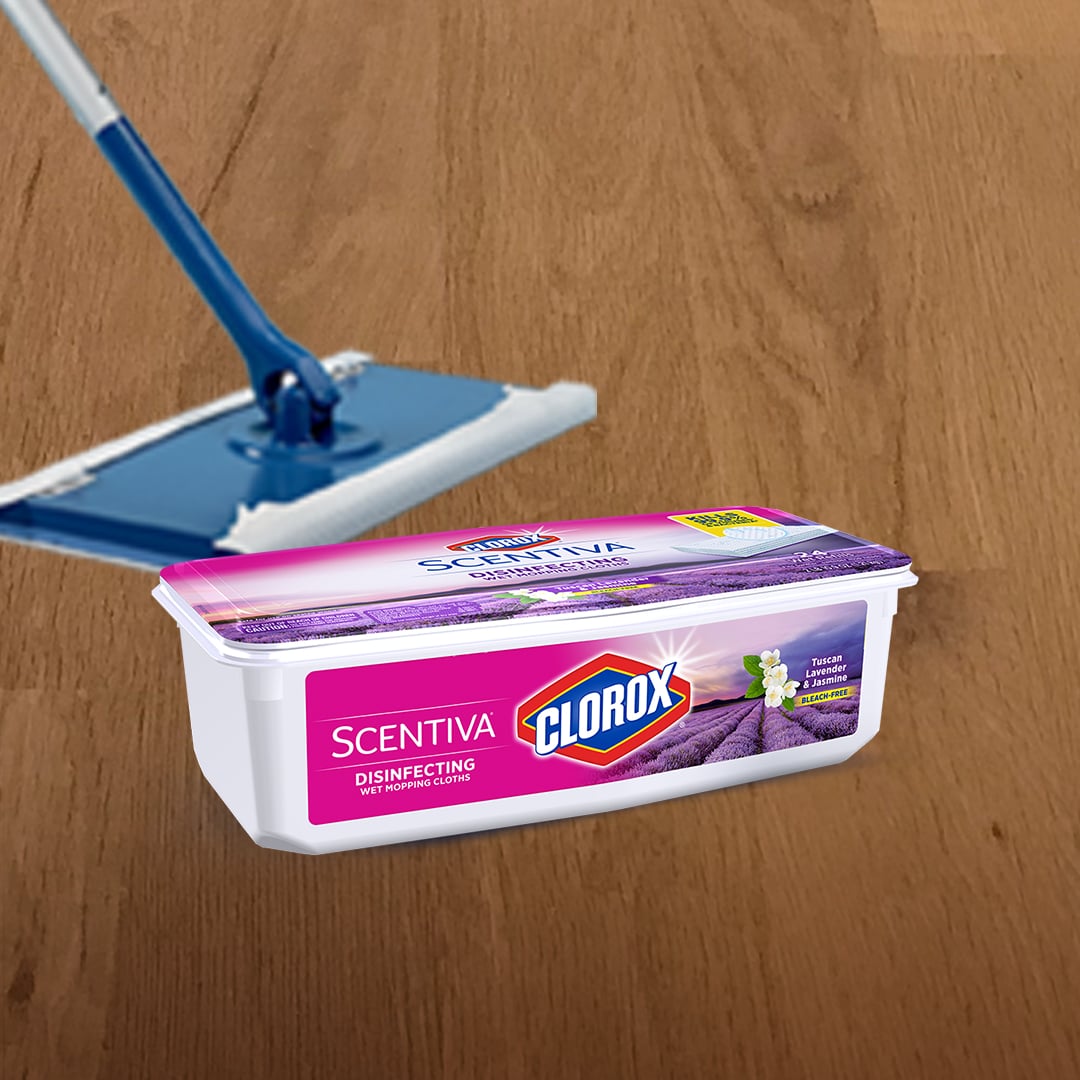 Clorox Scentiva Disinfecting Mopping Cloths Sponsored Gallery