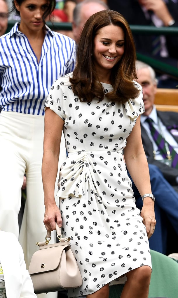 Kate Middleton Outfit at Wimbledon Women's Final 2018 | POPSUGAR Fashion