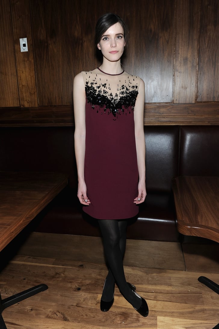 Stacy Martin | Celebrity Red Carpet Fashion | March 10, 2014 | POPSUGAR ...