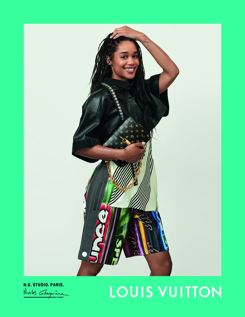 Laura Harrier For Louis Vuitton Spring/Summer 2021