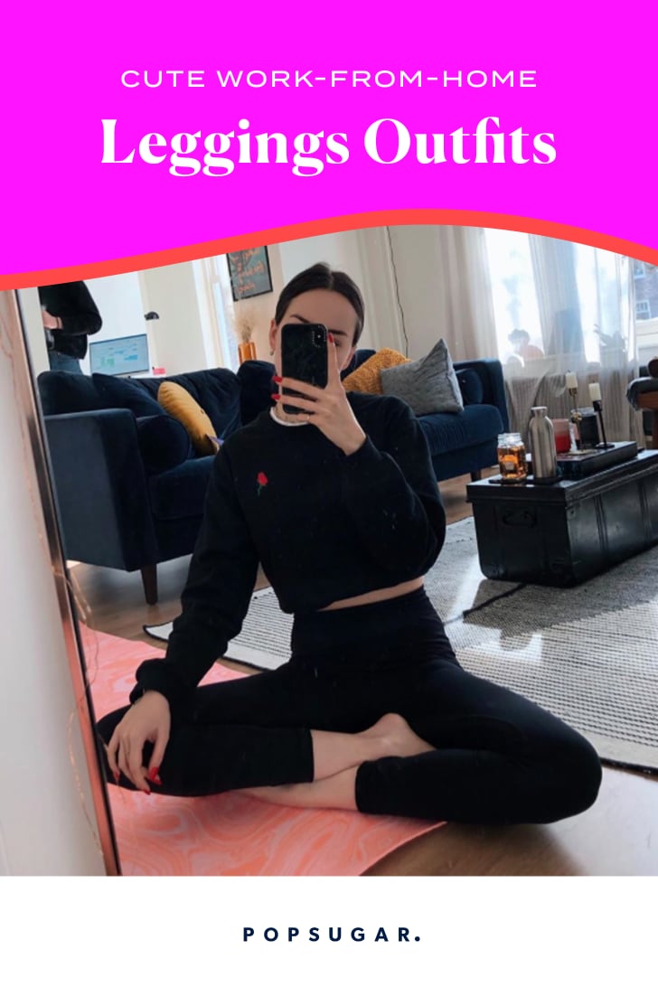 How to Make Leggings Look Cute While Lounging at Home