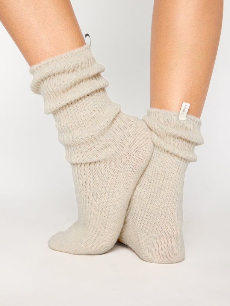 Brochu Walker Ribbed Cashmere Socks