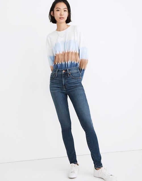 Madewell 10" High-Rise Skinny Jeans in Cordell Wash