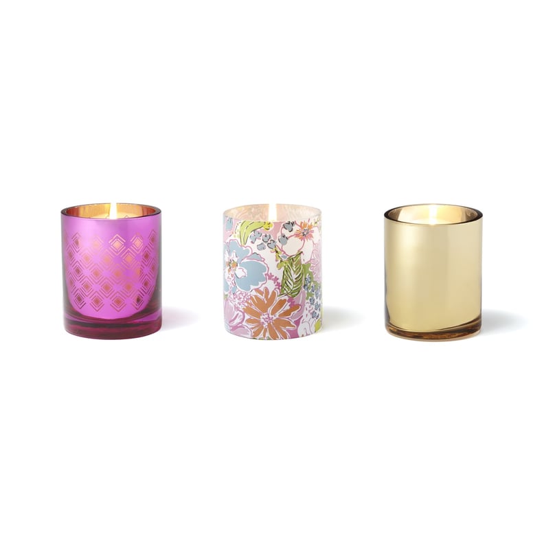 Glass Votive Candle Holders ($15)