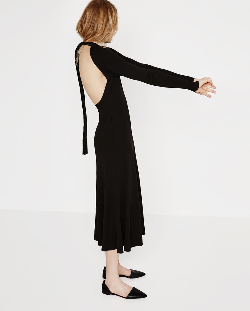 Zara Low-Cut Back Dress ($70)