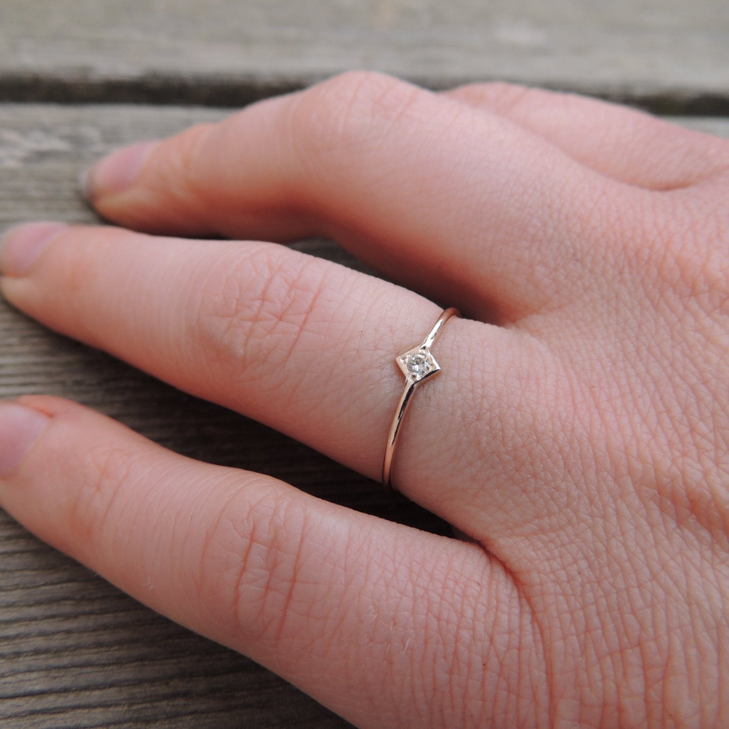 hoop earrings with diamond stud