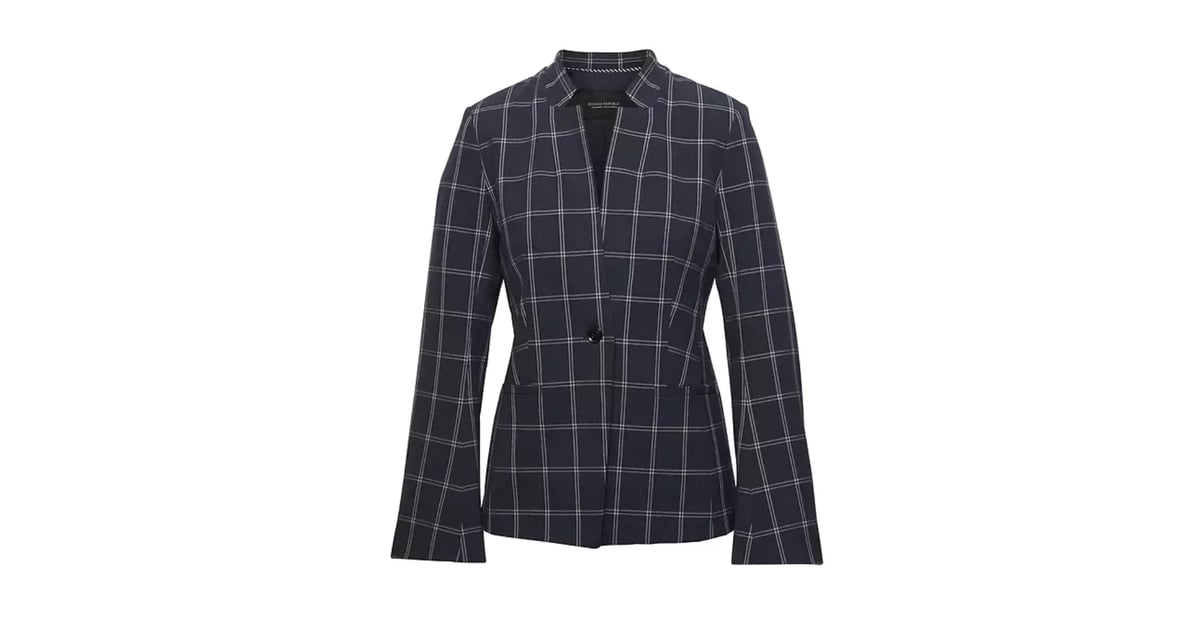 Banana Republic Windowpane Blazer | Michelle Obama's Plaid Suit ...