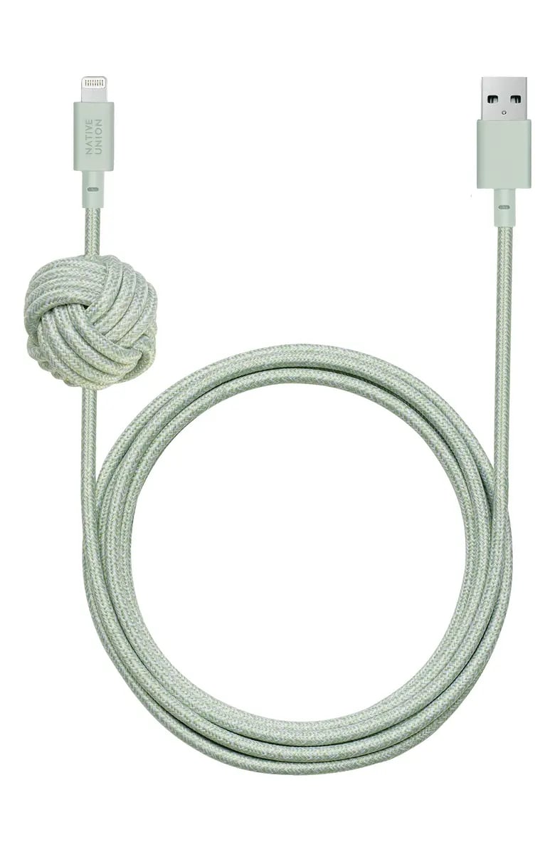 To Stay Charged: Native Union Night Lightning to USB Charging Cable