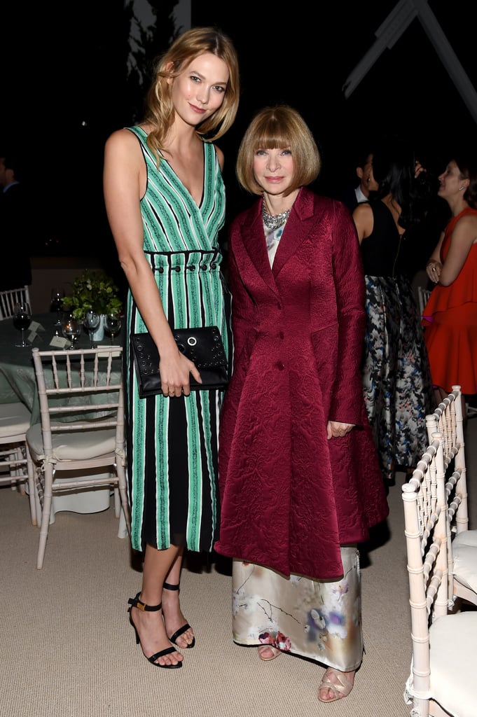 Karlie Kloss and Anna Wintour
