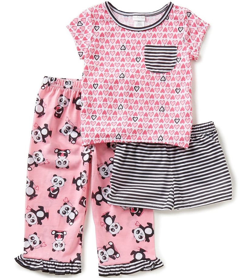 Sweet Heart Panda Pajama Set