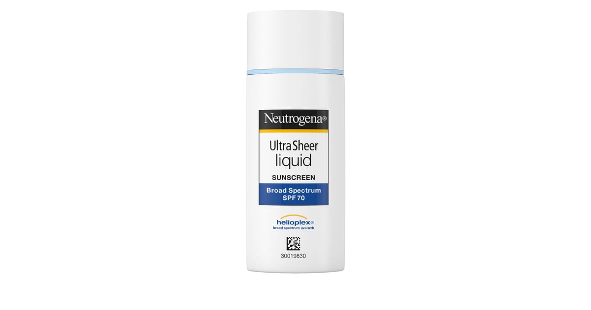 Neutrogena Ultra Sheer Liquid Daily Sunscreen Broad Spectrum Best Drugstore Sunscreens