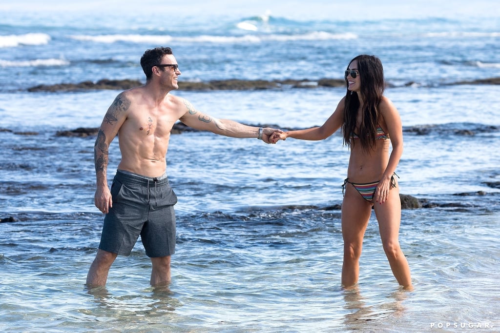 Megan Fox and Brian Austin Green Showing PDA in Hawaii