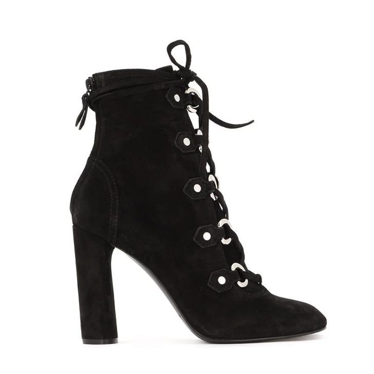 Casadei Eyelet Lace-Up Boots ($782)