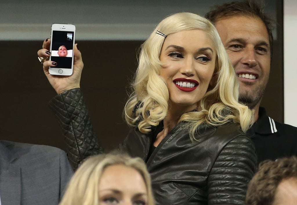 Gwen Stefani and Apollo Rossdale at the US Open | Photos