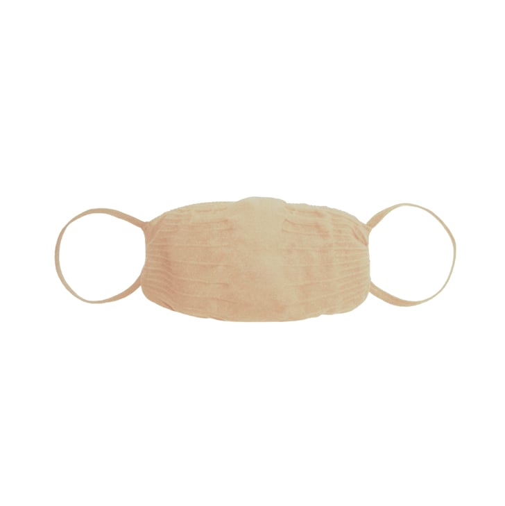 Skims Seamless Face Mask in Clay | Kim Kardashian's Skims ...