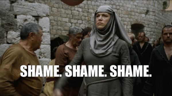 The "Shame Bell Lady" From Game of Thrones