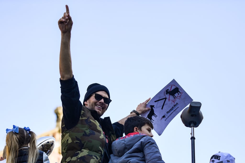 Tom Brady and His Family at 2019 Super Bowl Parade