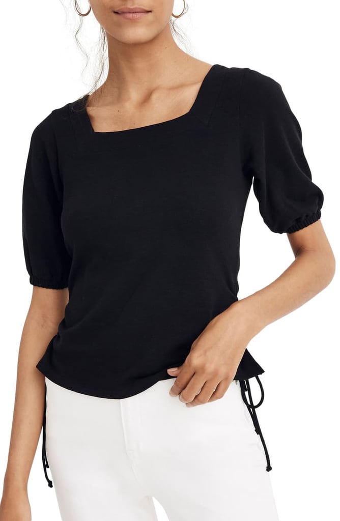 Madewell Square-Neck Cinch Top