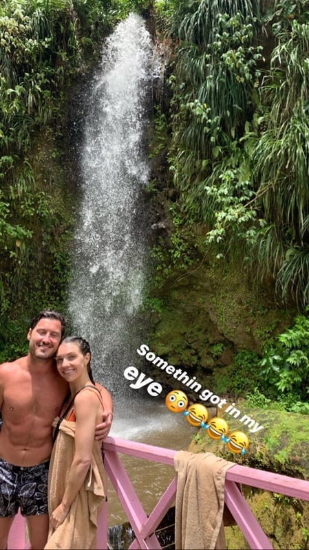 Val Chmerkovskiy and Jenna Johnson Honeymoon Pictures