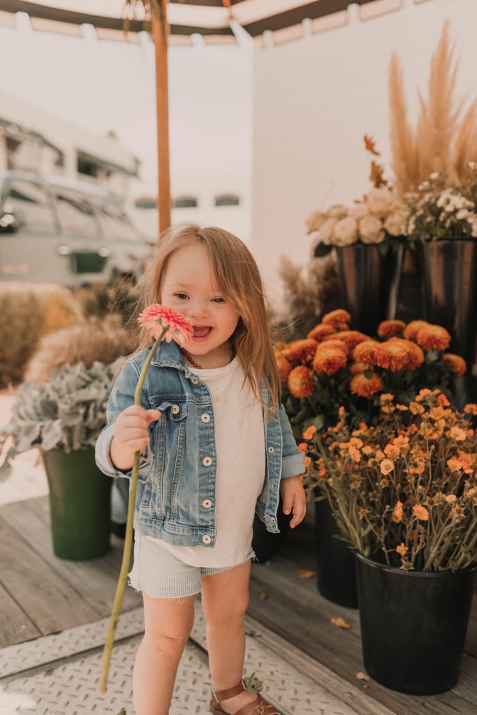 Today, 3-year-old Adaline is in preschool and officially loving her new role in the family. She's a big sister!
"She is the most soft, gentle, kind, loving big sister. She nurtures her sister so much," said Hannah. "She responds to her cries and always makes sure she's OK. She's also in preschool now, and while we had a rough start with her leaving me, she is doing so well."
Hannah says that she owes all her success to the supportive Down syndrome community she's quickly become a part of. "This community is unlike any other," she said. "Tons of families from all over the country, even the world, who instantly have this connection and can relate to each other because of our special kiddos. Being Adeline's mom has motivated me and challenged me to advocate for people and families of all abilities."
 Now, Hannah runs a YouTube channel, The Ups and Downs, with other parents who have children with Down syndrome, where she works to create a space where people from all walks of life can relate or even learn about the diagnosis. "Meeting families going through their diagnosis and being told that Adaline's life gives them hope makes all the bad days worth it, and all the good days better," said Hannah.