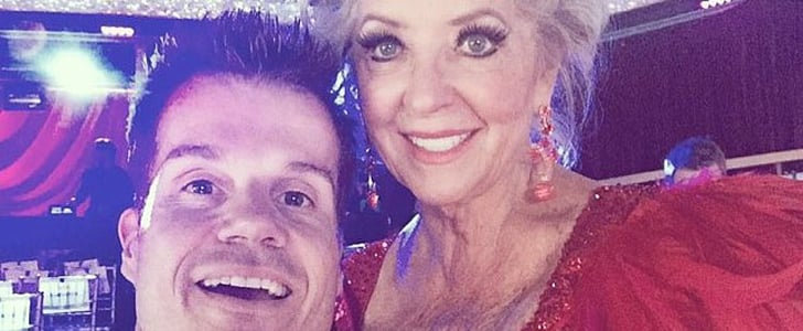 Paula Deen Dancing With the Stars Selfie