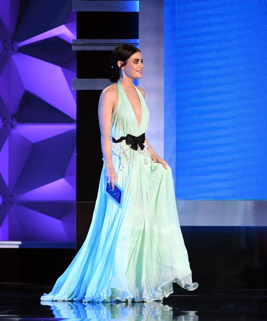 Lucy Hale and Ashleigh Murray at the Critics' Choice 2020