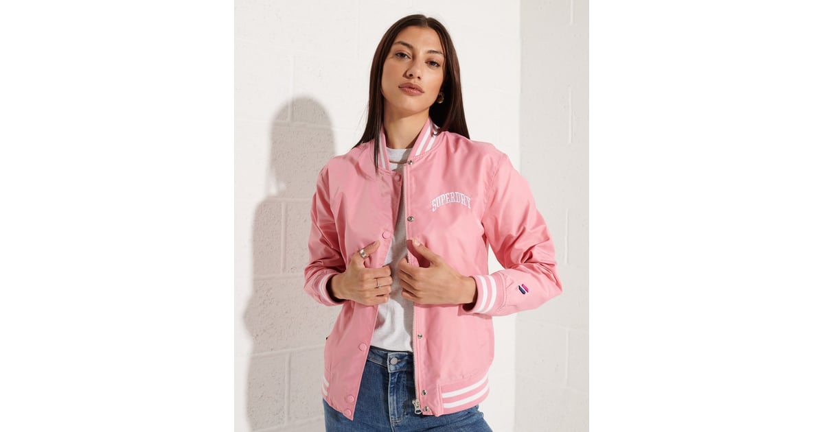 Attn. Pink Ladies Varsity Jacket Trend Inspiration and Shopping For