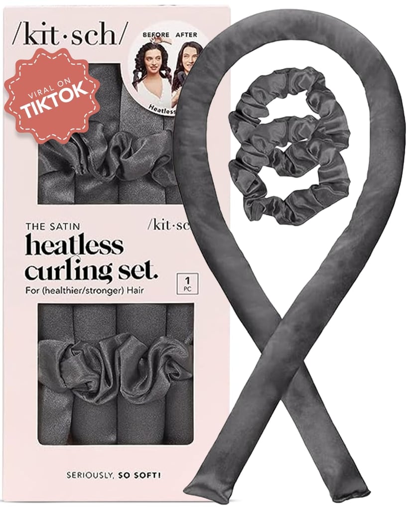 Kitsch Holiday Gift Silk Heatless Hair Curler ($13, originally $18)
This viral TikTok product is worth the hype: I can style my hair while I sleep and wake up with effortless curls. The satin tube and scrunchies are gentle on hair and comfortable to sleep in.
