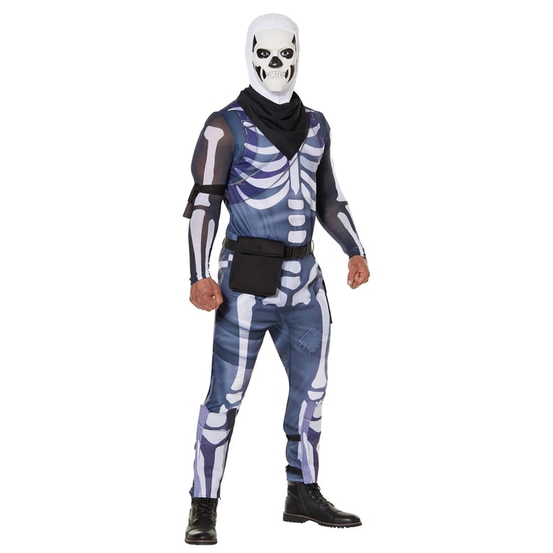 Adult Fortnite Skull Trooper Halloween Costume